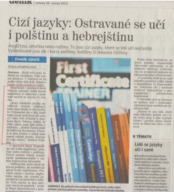 nadšenci studují v jazykové škole Teburg čínštinu